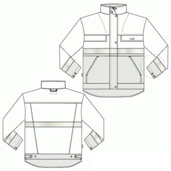 Куртка сигнальная летняя мужское «ИТР-Люкс»", 2 класс