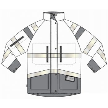 Куртка сигнальная летняя мужская «ИТР-Люкс», 3 класс