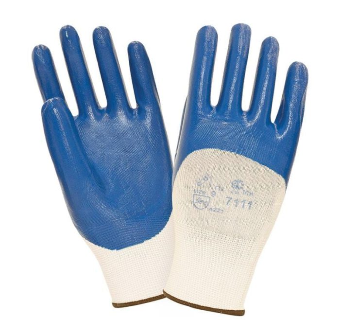 Нитриловые перчатки с легким покрытием "TZ-11 SafeFlex Full"