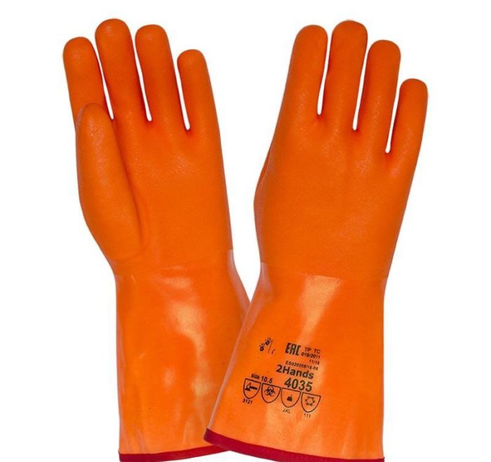 ПВХ перчатки зимние "TZ-78 ECO"